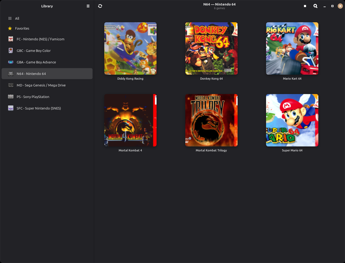 N64 library