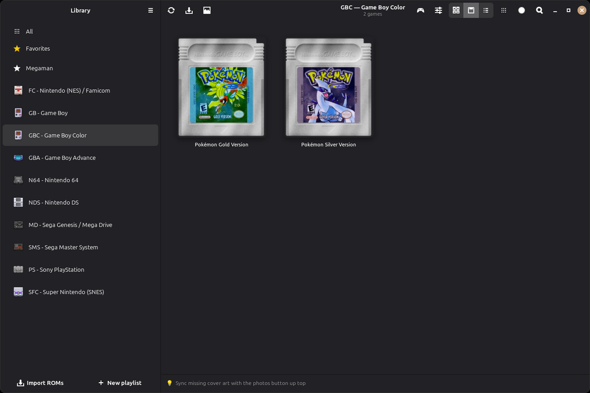 OpenEmux — Game Boy Color library