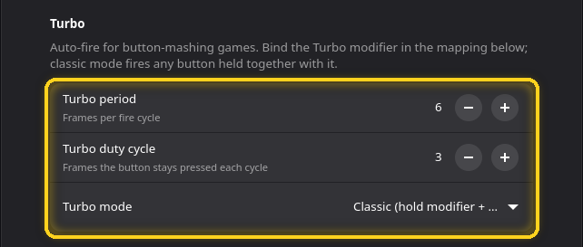 Le groupe Turbo